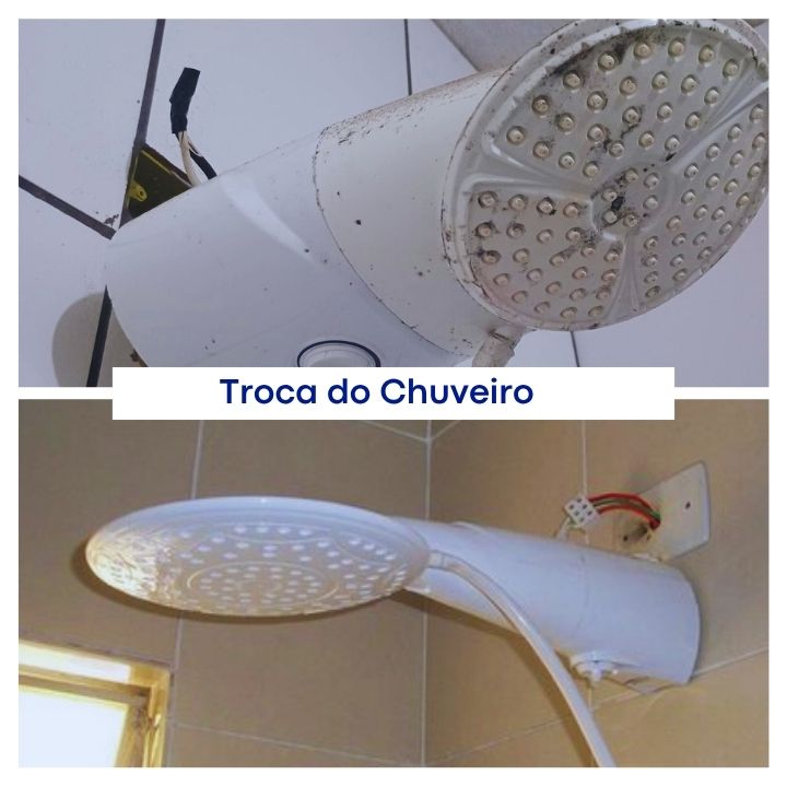 Marido de Aluguel Apucarana faz tudo troca de chuveiro